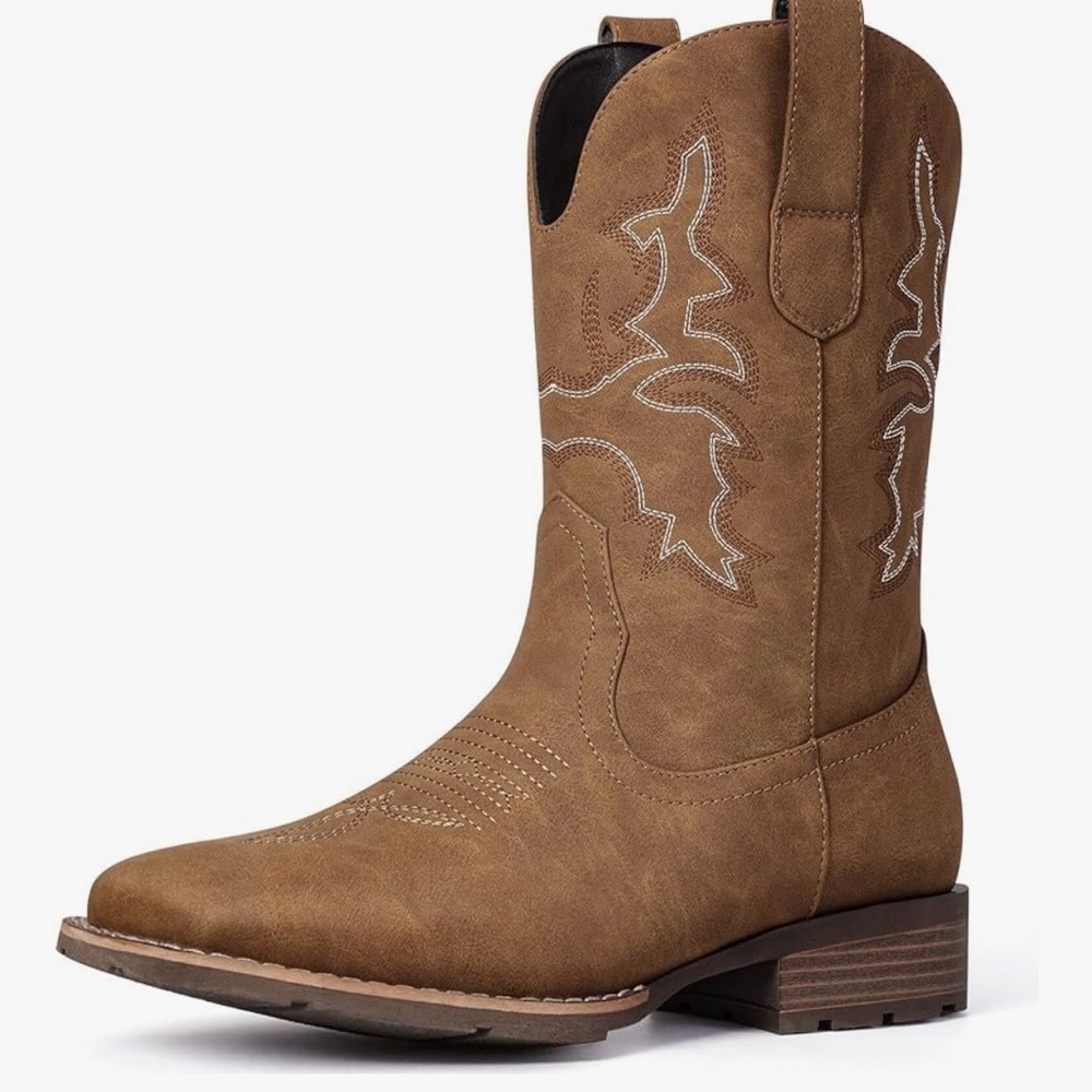 Men's Brown Western Boots